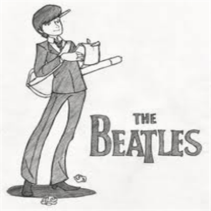 cartoon paul Mccartney Roblox decal