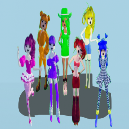 Oddbods in Dress to impress (DTI) Roblox decal