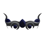 Midnight Blue Gothic Crown