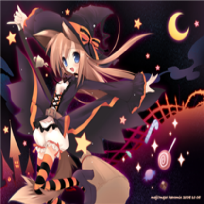 Anime Halloween Girl Roblox decal
