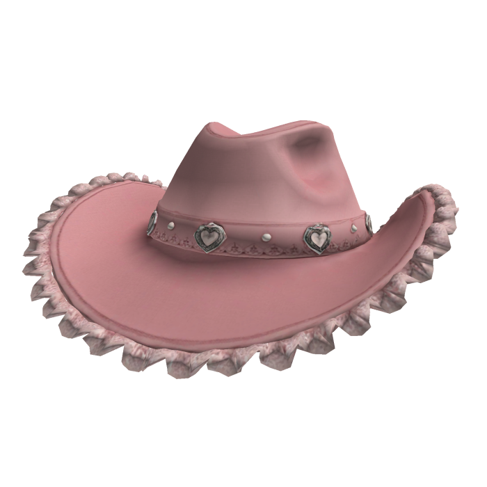Blush Lace Cowgirl Hat