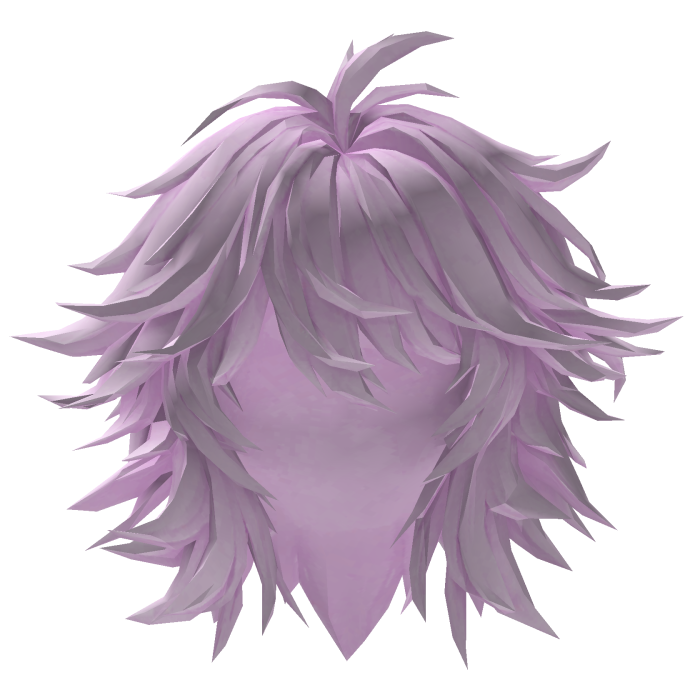 Pink Wolfcut Hair
