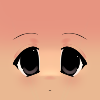 [🤍] Chibi Face Decal Roblox decal