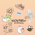 ~PEACHY PUDDLES~