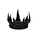 Black frozen Crown