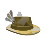 Elite gold valk Fedora