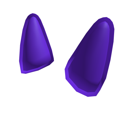 Goat Horns Dark Purple (1/2) Animal Daycare