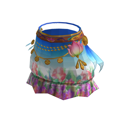 🦚🌺 Bohemian Sky ☀️ Fantasy Skirt thumbnail
