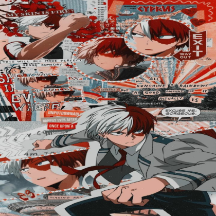 todoroki wallpaper Roblox decal