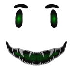 Green Nightmare Face