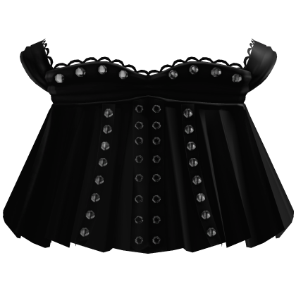 cute black gothic babydoll dress 3.0  Roblox item