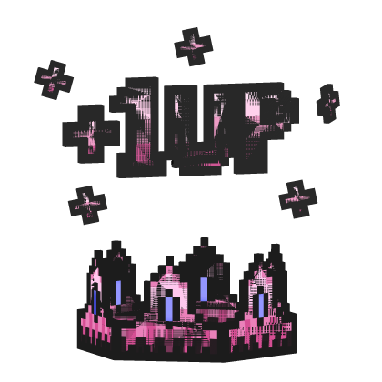 (⌛Animated) 8-Bit LIFE Royal Crown Cute Roblox item
