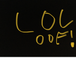 Lol means laugh out loud hehe