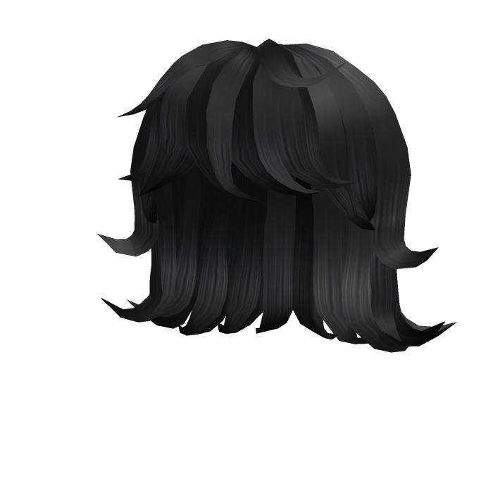 Black Short Wolf Cut