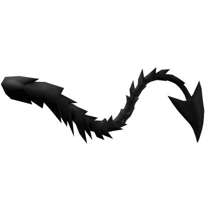 Black Royal Demon Tail Roblox item