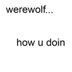 werewolf