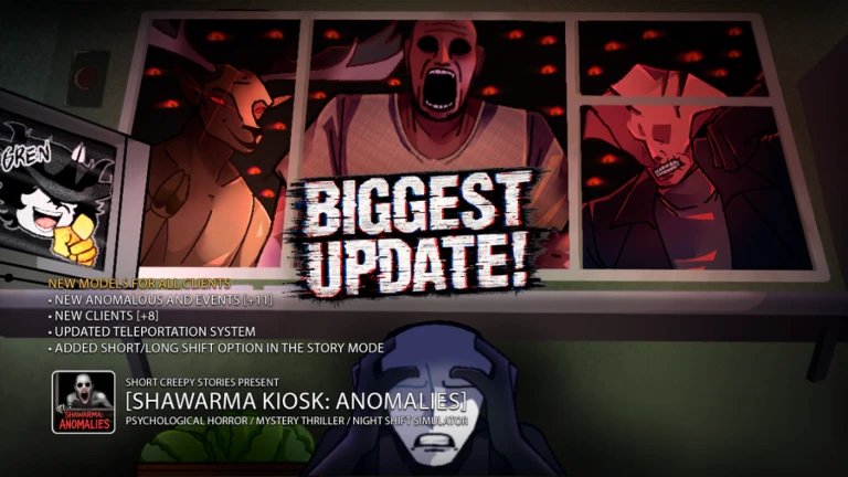 Scary Shawarma Kiosk: the ANOMALY [horror]