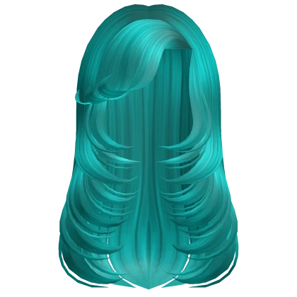 Spikey Layered Hair Aqua Roblox Item Rolimon S NoFilter