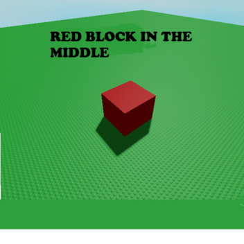 A red block in the middle
