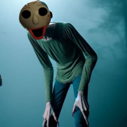 IRL Creepy Baldi (Name: Maski) Roblox decal