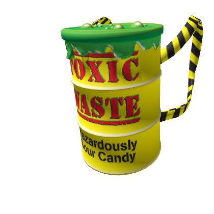 Toxic Waste Yellow Drum Backpack