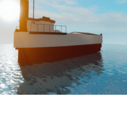 a endless trip on a boat