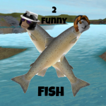 2 funny fish