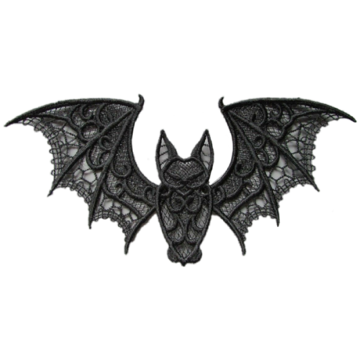 TB PNG Y2K Bat Lace Black Dollie Vamp Witch Gothic Roblox decal