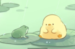 Frogs and ducks group