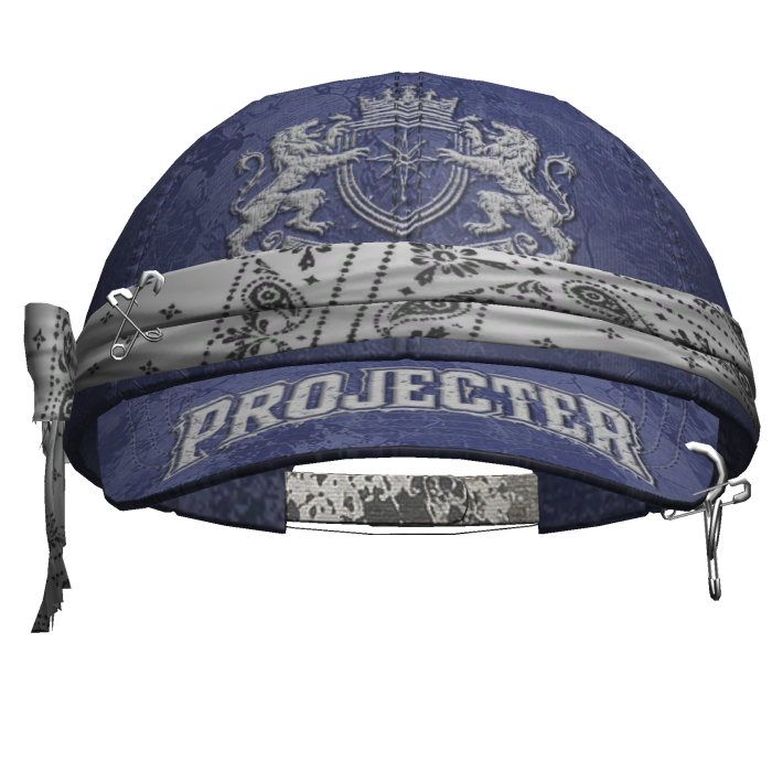 Y2k Bandana Cap Navy