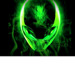 Da green alien gang