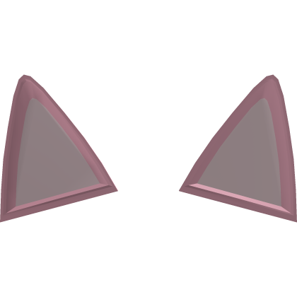 ♡ cute kitty ears recolor in pretty pink Roblox item