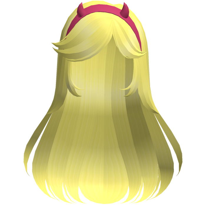 Star Butterfly Blonde Devil Forces of Evil Hair