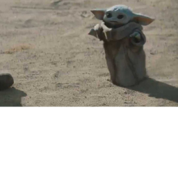 Baby yoda run