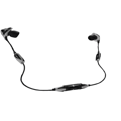 Y2K Chrome Earphones