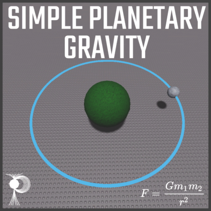 Simple Planetary Gravity