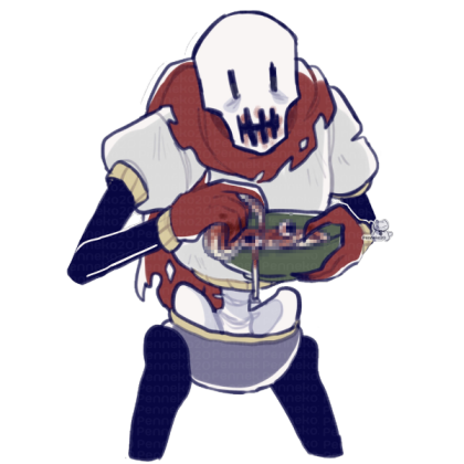 horror papyrus Roblox decal