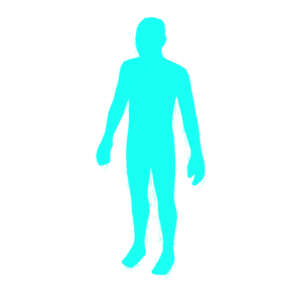 Cyan Outline Aura