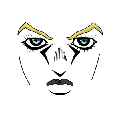 Giorno's Face Roblox decal