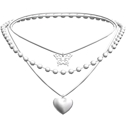 Y2K Triple Layered Necklace Roblox item