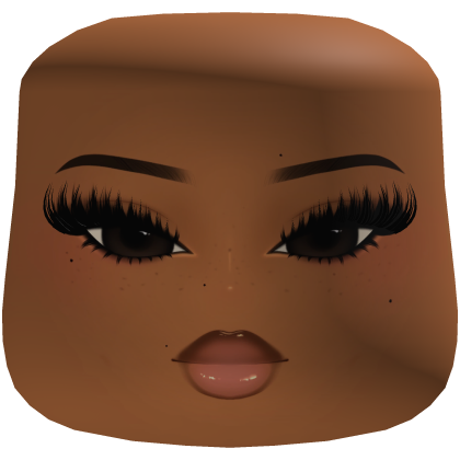 Freckled Baddie Face Roblox item
