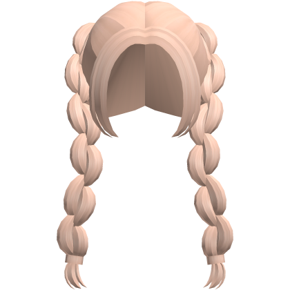 blonde adorable picnic braids