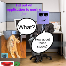 Fill out an application to work a job simulator!