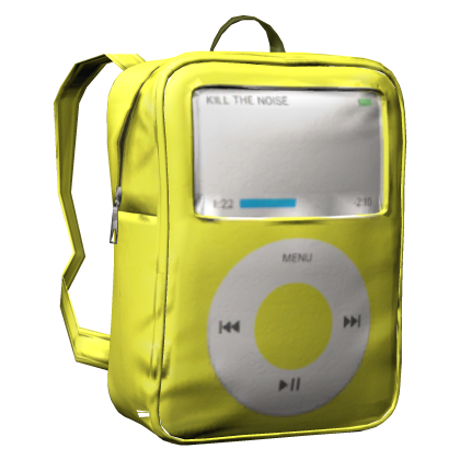 [4.0] Yellow KillTheNoise Backpack Roblox item