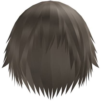 ash messy emo fantasy hair Roblox item