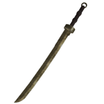 Golden Domogot Colossus Katana