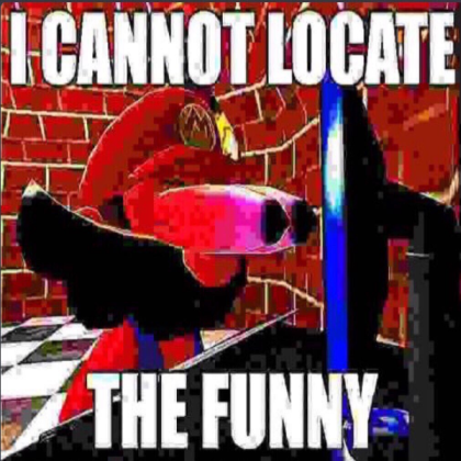 I CANNOT LOCATE THE FUNNY Roblox decal