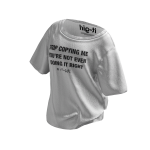 It-Girl XL Graphic Tee "Stop Copying Me"