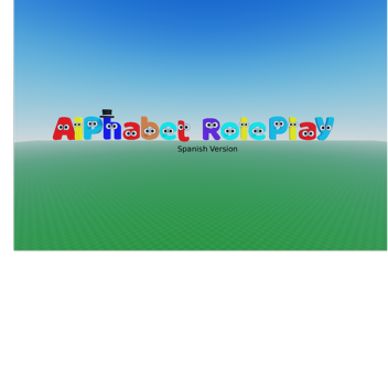Spanish Alphabet Roleplay