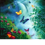 The River flows